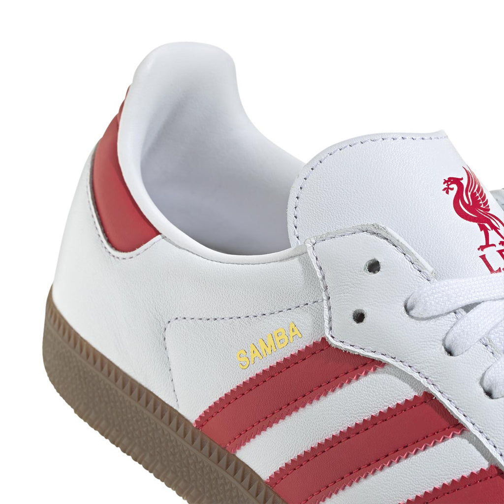 ADIDAS SAMBA LIVERPOOL - FTWR WHITE/STRAWBERRY RED/GUM