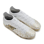SKECHERS SKX 1.5 ELITE FG - WHITE SYNTHETIC/ SILVER TRIM