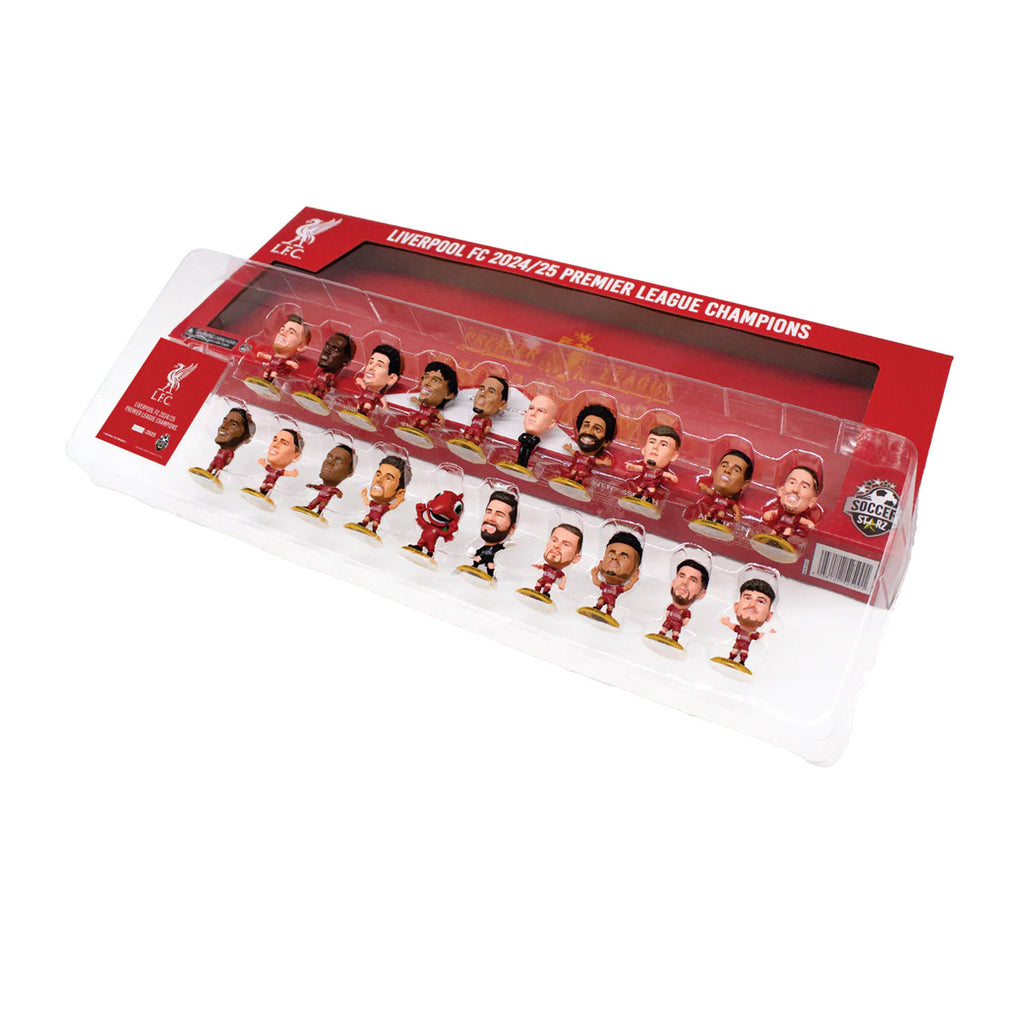 SOCCERSTARZ LIVERPOOL CHAMPIONS TEAM PACK 20 FIGURE (2024/2025 VERSION)