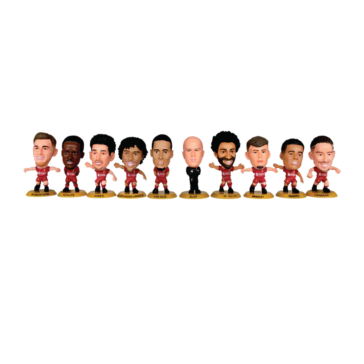 SOCCERSTARZ LIVERPOOL CHAMPIONS TEAM PACK 20 FIGURE (2024/2025 VERSION)