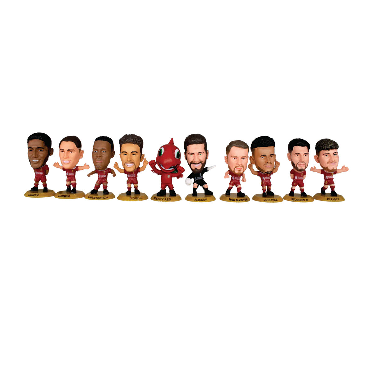 SOCCERSTARZ LIVERPOOL CHAMPIONS TEAM PACK 20 FIGURE (2024/2025 VERSION)