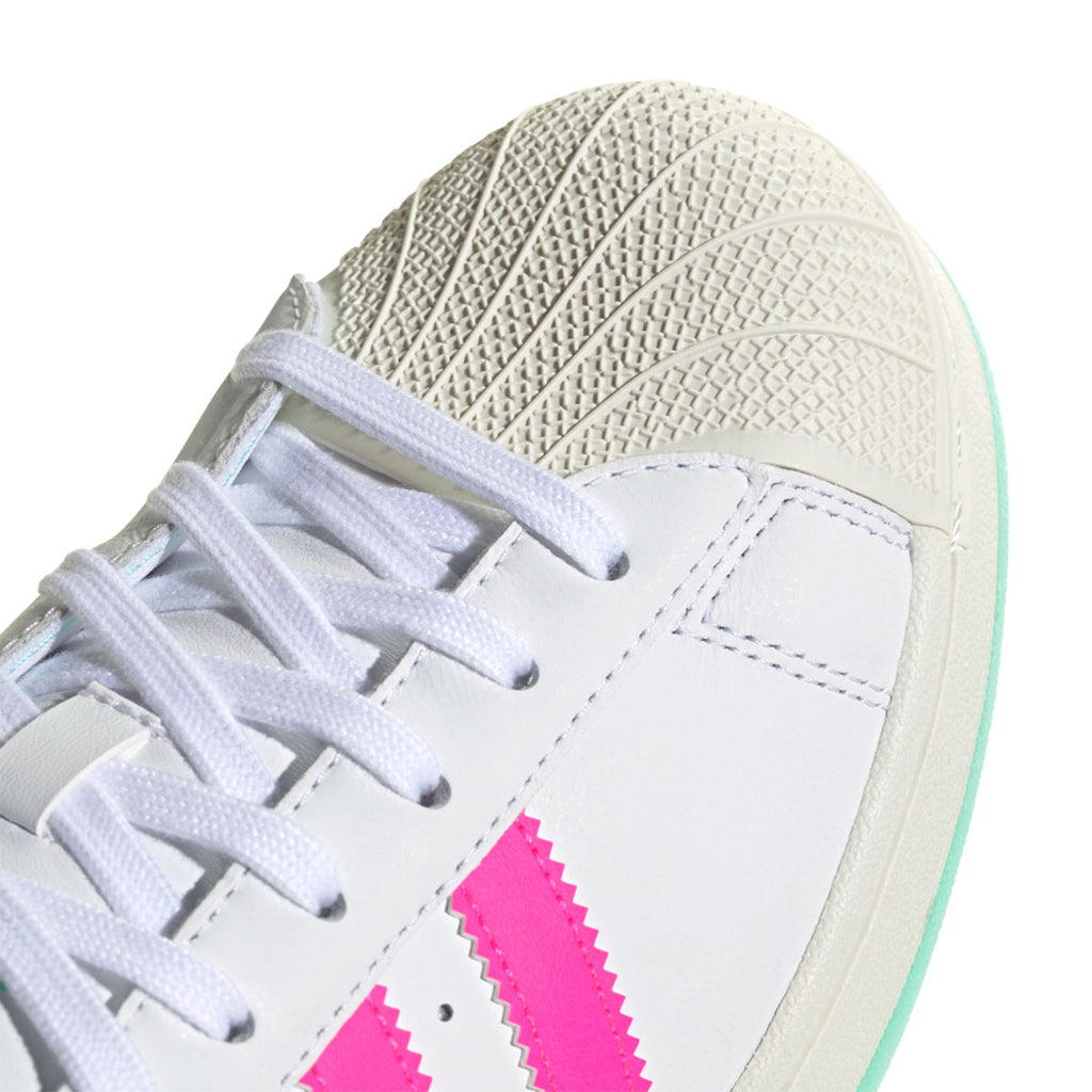 ADIDAS SUPERSTAR MESSI - FTWR WHITE/LUCID PINK/FLASH AQUA