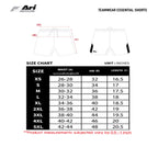 ARI ESSENTIAL TEAM SHORTS - WHITE/WHITE/WHITE