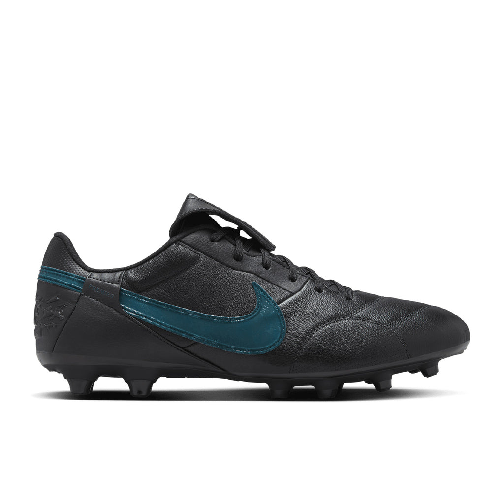NIKE PREMIER III FG - BLACK/BLACK-DEEP JUNGLE