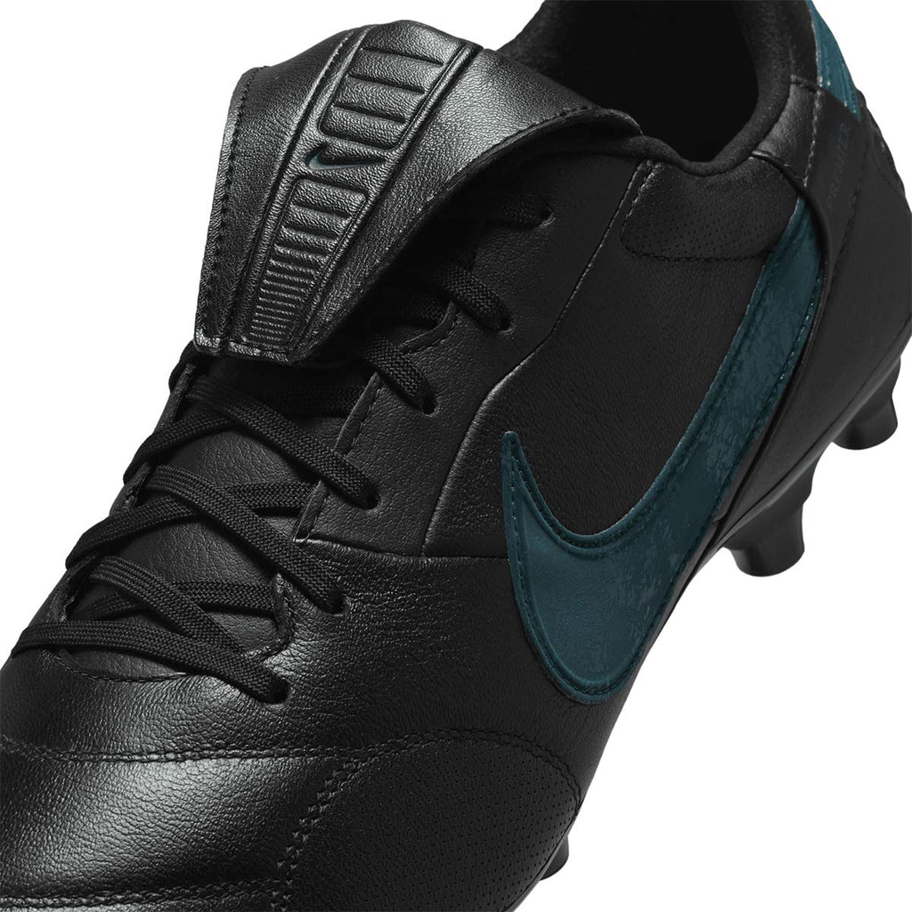 NIKE PREMIER III FG - BLACK/BLACK-DEEP JUNGLE
