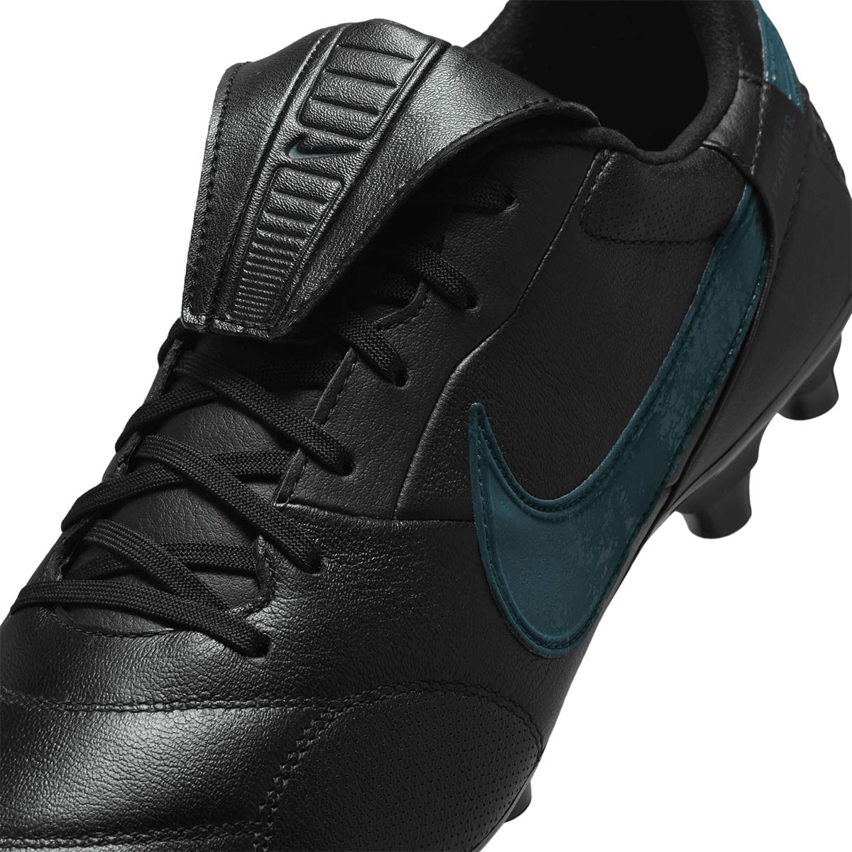 NIKE PREMIER III FG - BLACK/BLACK-DEEP JUNGLE