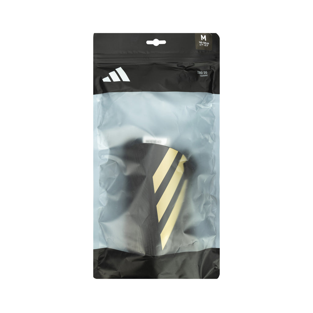 ADIDAS TIRO TRAINING SHIN GUARDS - BLACK/GOLDMT/WHITE