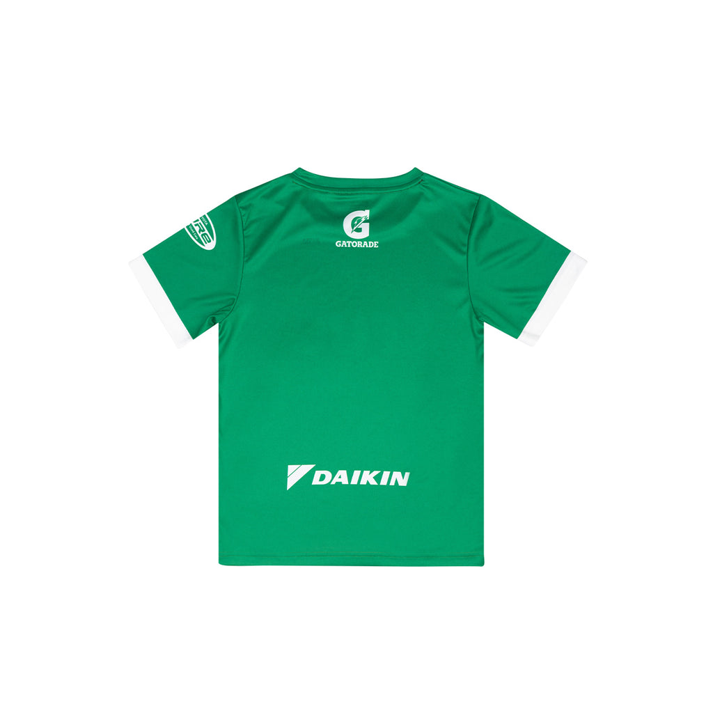 TRUE BANGKOK UNITED 2025/2026 HOME GK KIDS JERSEY - GREEN/WHITE/GREEN