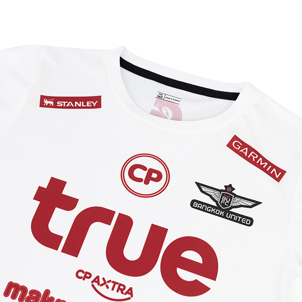 TRUE BANGKOK UNITED 2025/2026 THIRD KIDS JERSEY - WHITE/RED/WHITE