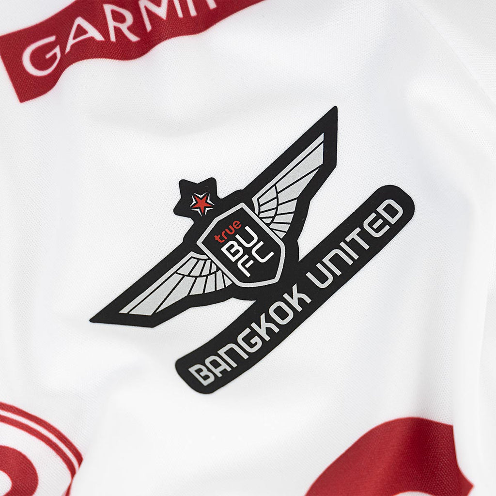 TRUE BANGKOK UNITED 2025/2026 THIRD KIDS JERSEY - WHITE/RED/WHITE