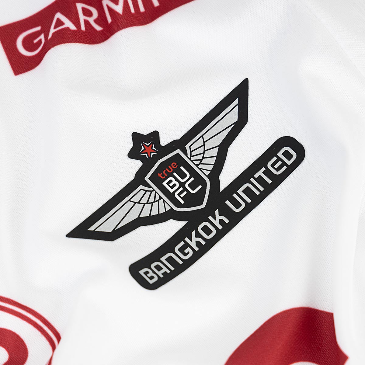 TRUE BANGKOK UNITED 2025/2026 THIRD KIDS JERSEY - WHITE/RED/WHITE