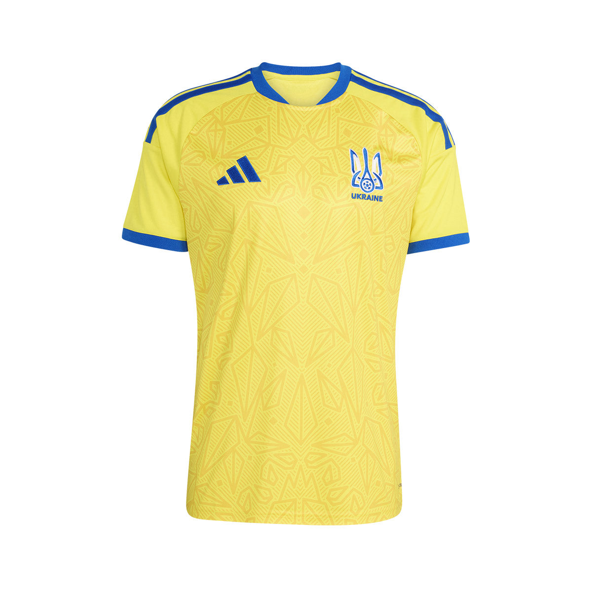 ADIDAS UKRAINE 2026 HOME REPLICA JERSEY - BRIGHT YELLOW