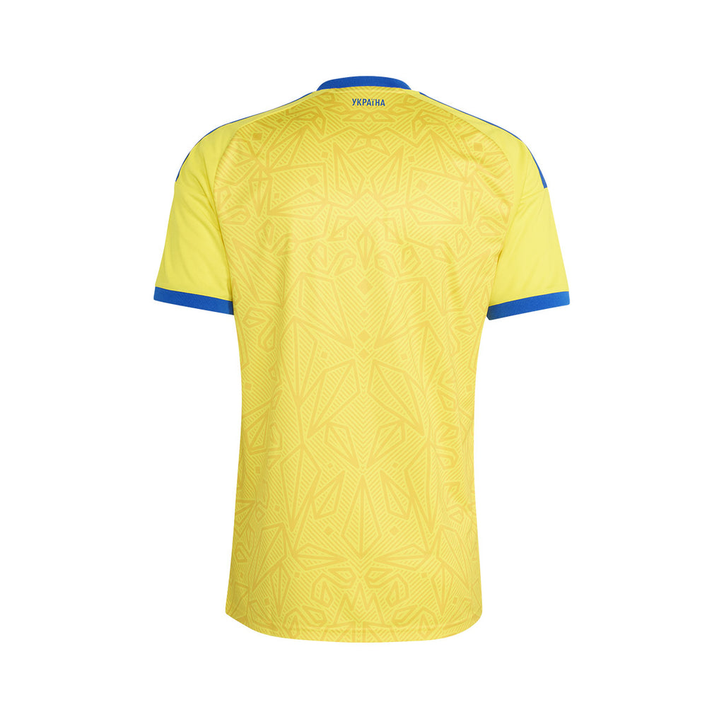 ADIDAS UKRAINE 2026 HOME REPLICA JERSEY - BRIGHT YELLOW