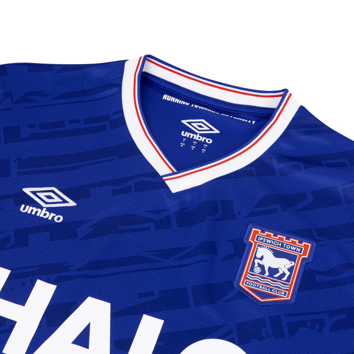 UMBRO IPSWICH TOWN 2025/2026 HOME REPLICA JERSEY - BLUE