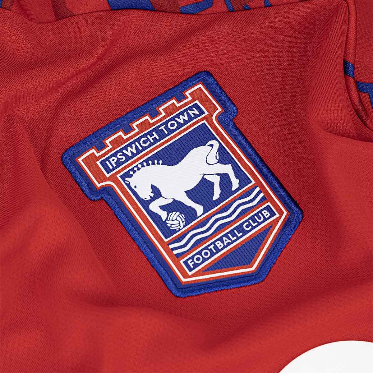UMBRO IPSWICH TOWN 2025/2026 AWAY REPLICA JERSEY - RED