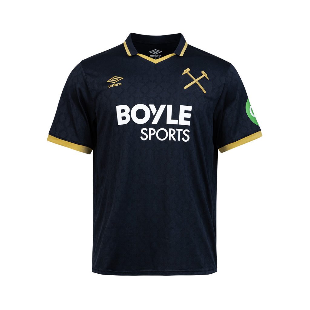UMBRO WEST HAM 2025/2026 THIRD REPLICA JERSEY - BLACK