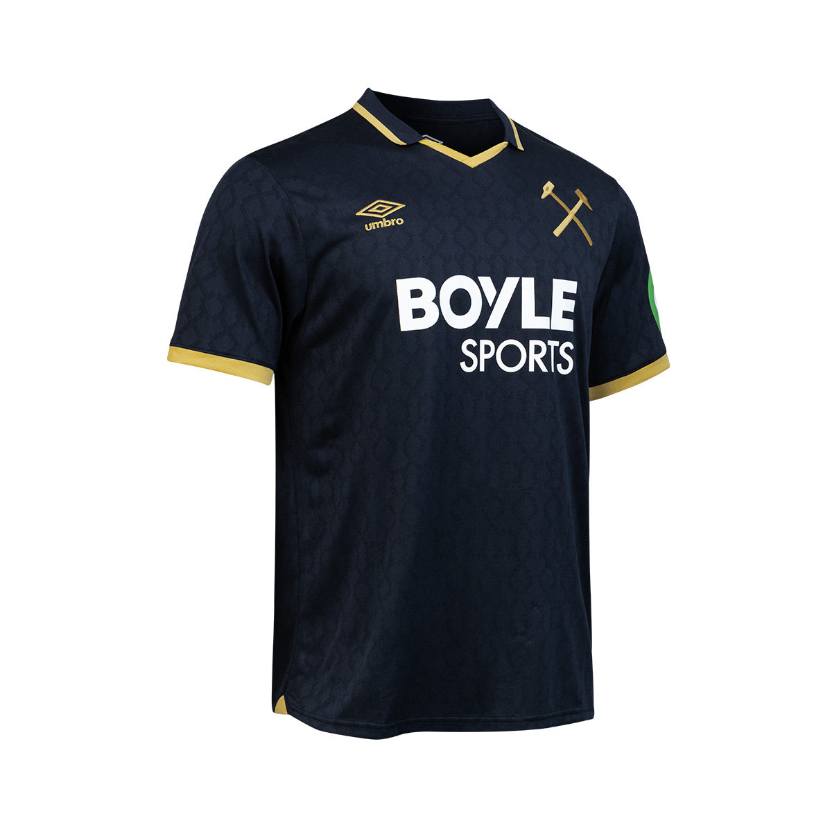 UMBRO WEST HAM 2025/2026 THIRD REPLICA JERSEY - BLACK