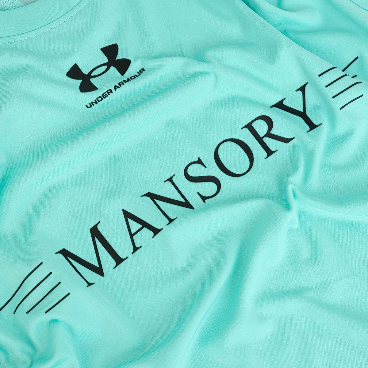 UNDER ARMOUR CHALLENGER JERSEY MANSORY - TROPICAL TIDE/BLACK
