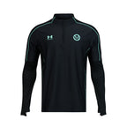 UNDER ARMOUR CHALLENGER LONG SLEEVE MANSORY - BLACK/TROPICAL TIDE