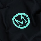 UNDER ARMOUR CHALLENGER LONG SLEEVE MANSORY - BLACK/TROPICAL TIDE