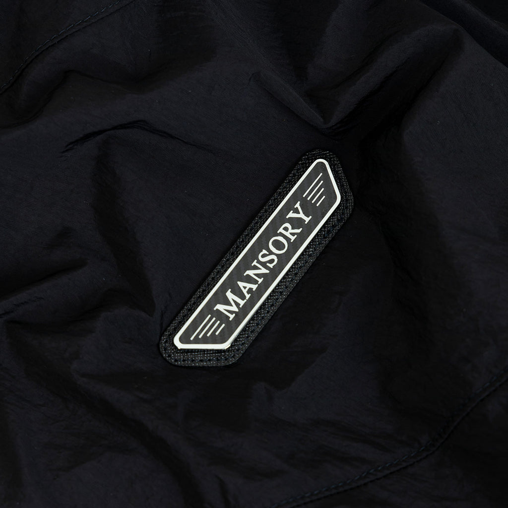 UNDER ARMOUR ICON TRACK JACKET MANSORY - BLACK/TROPICAL TIDE/WHITE