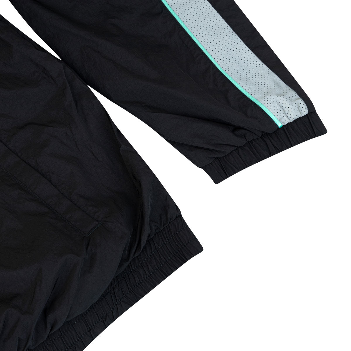 UNDER ARMOUR ICON TRACK JACKET MANSORY - BLACK/TROPICAL TIDE/WHITE