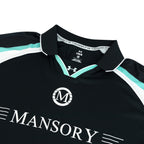 UNDER ARMOUR TERRACE JERSEY MANSORY - BLACK/CASTLEROCK
