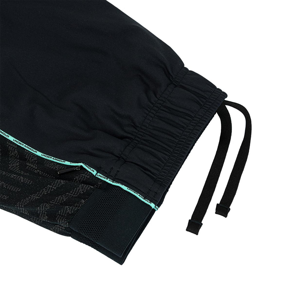 UNDER ARMOUR CHALLENGER PANTS MANSORY - BLACK/TROPICAL TIDE