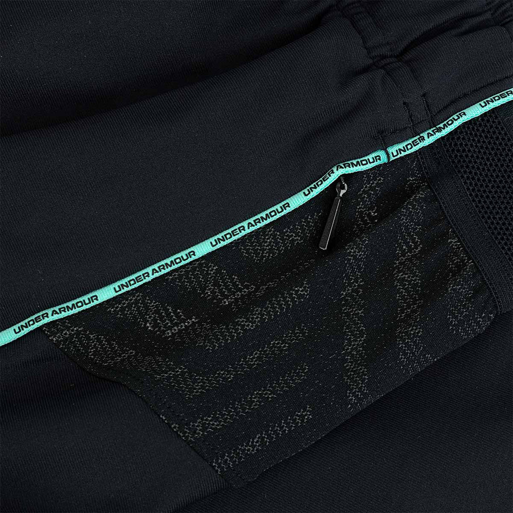 UNDER ARMOUR CHALLENGER PANTS MANSORY - BLACK/TROPICAL TIDE