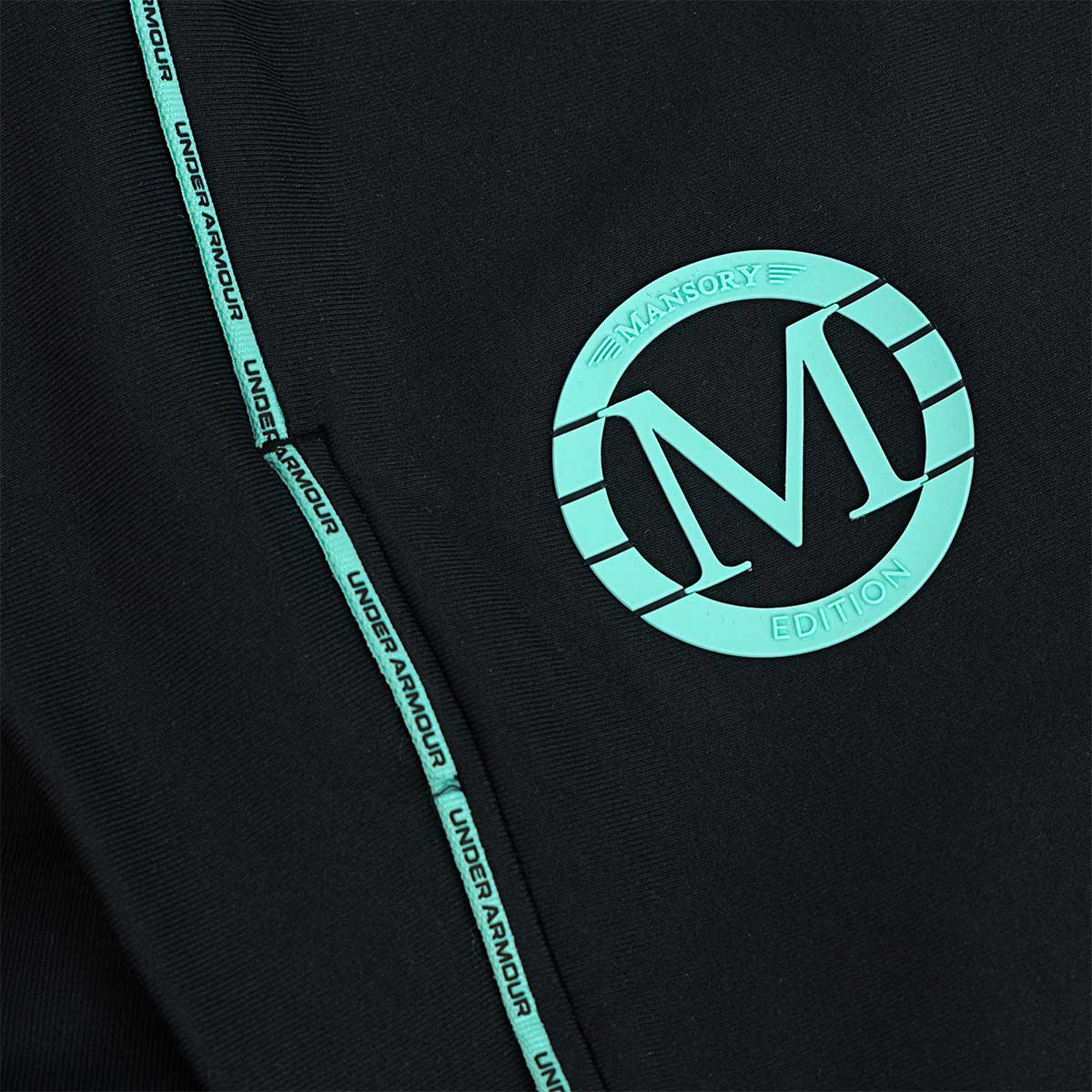 UNDER ARMOUR CHALLENGER PANTS MANSORY - BLACK/TROPICAL TIDE
