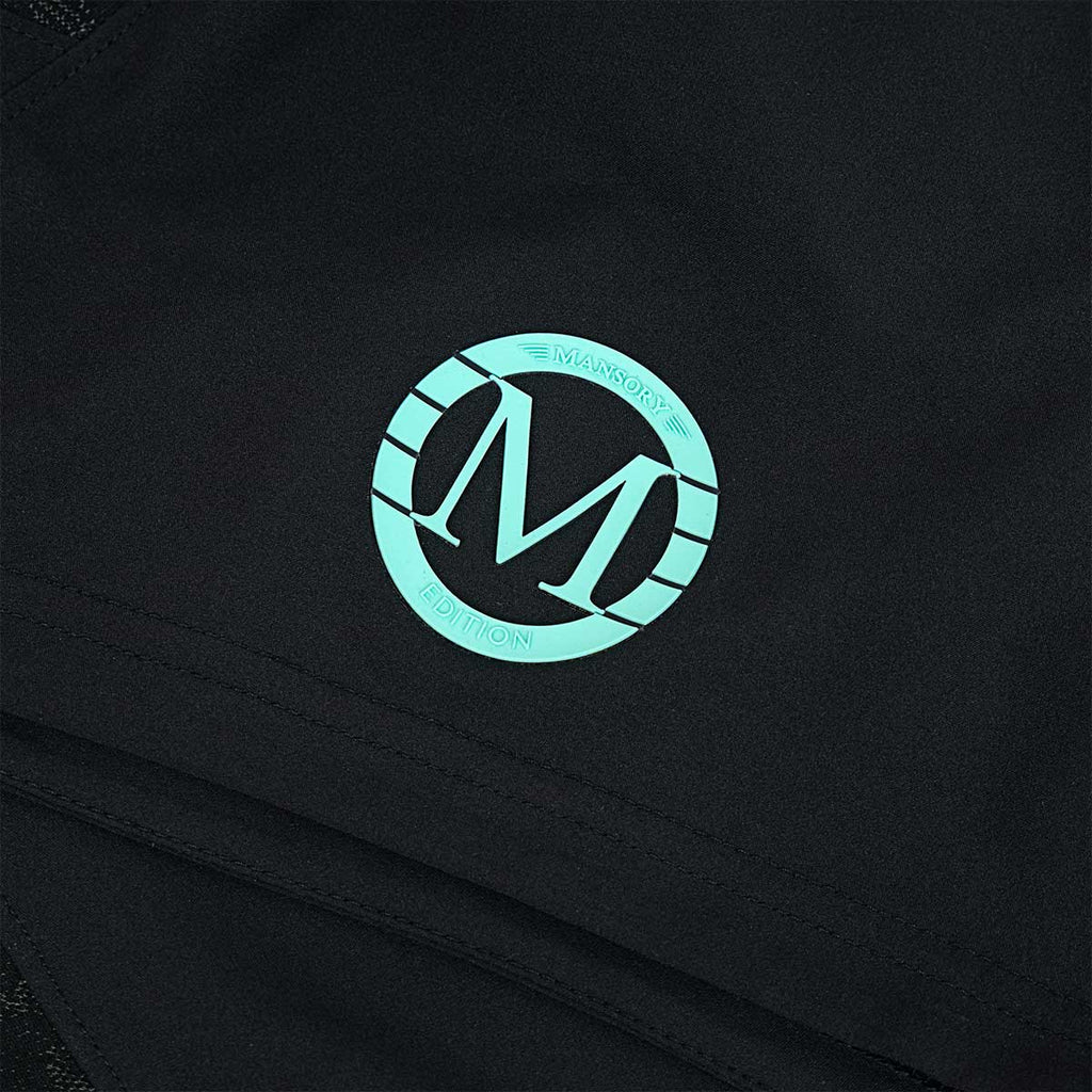 UNDER ARMOUR CHALLENGER SHORTS MANSORY - BLACK/TROPICAL TIDE