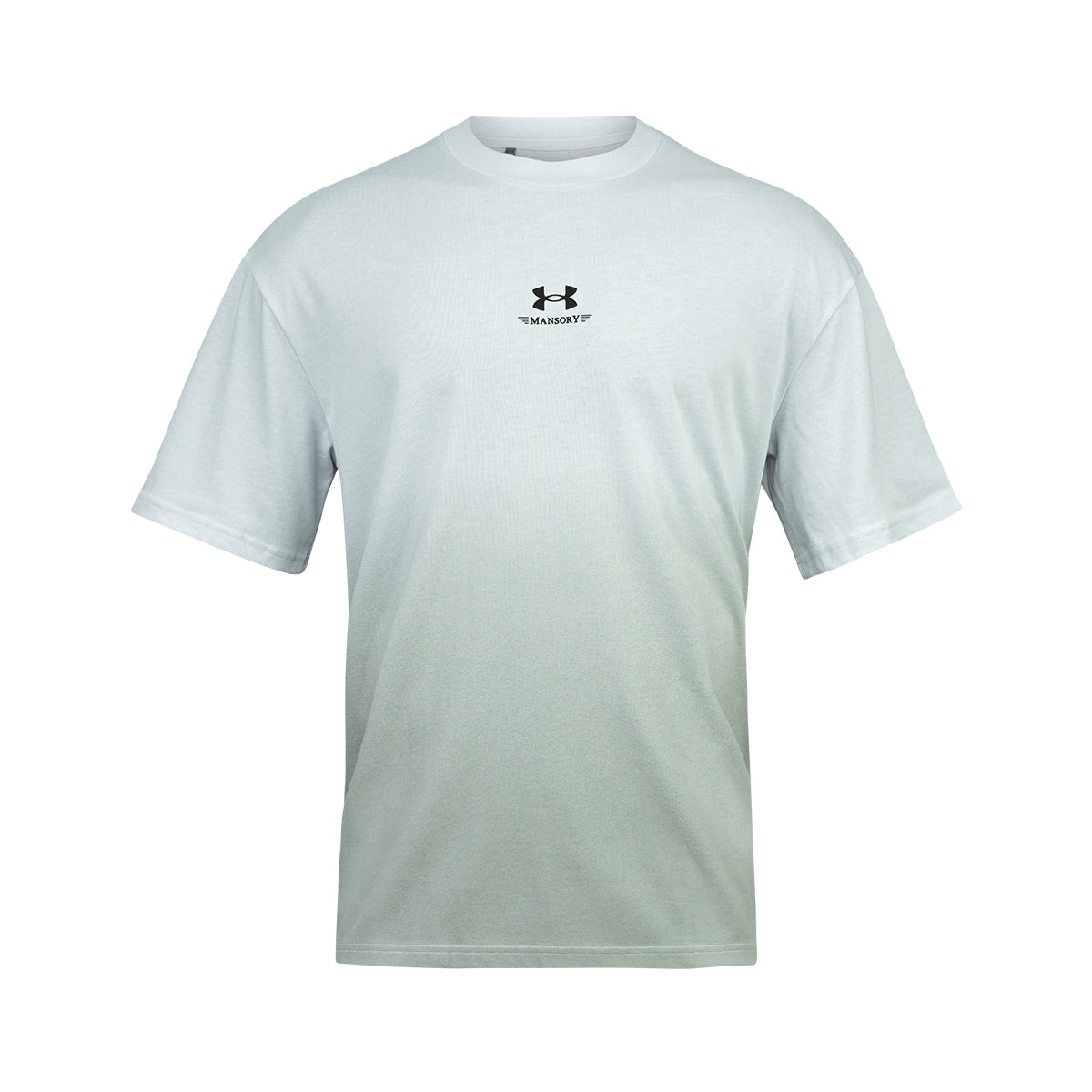 UNDER ARMOUR FADE TEE MANSORY - DISTANT GRAY/STEEL/BLACK