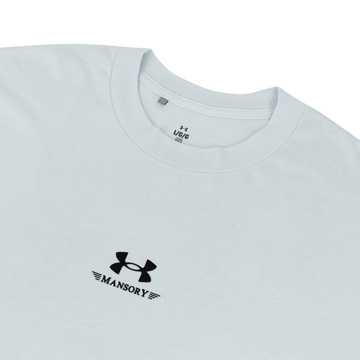 UNDER ARMOUR FADE TEE MANSORY - DISTANT GRAY/STEEL/BLACK