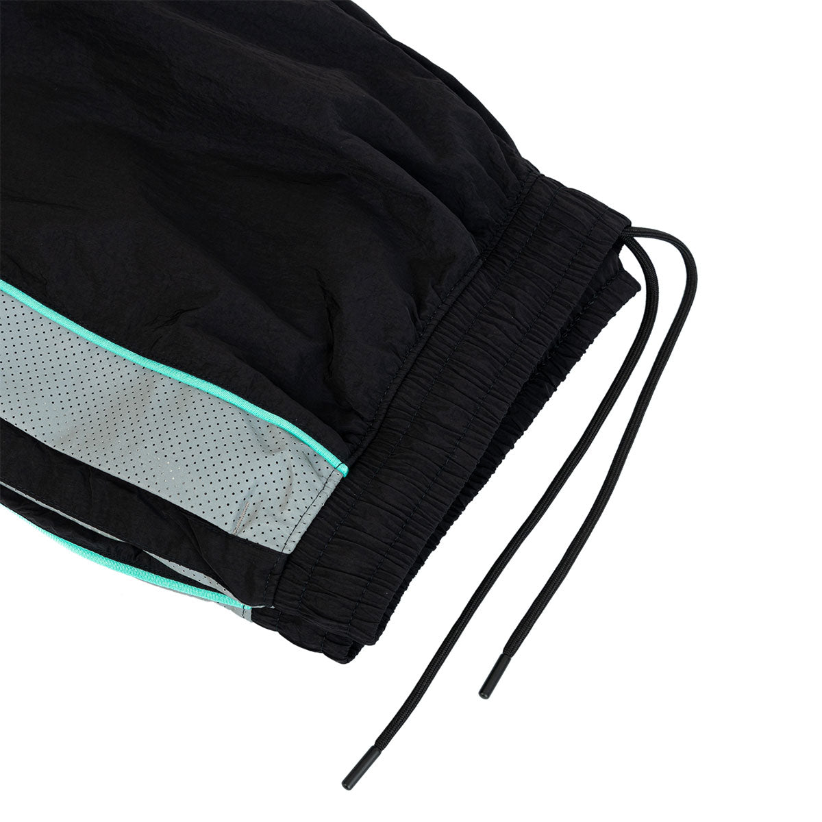 UNDER ARMOUR ICON TRACK PANTS MANSORY - BLACK/TROPICAL TIDE/WHITE