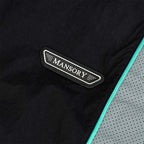 UNDER ARMOUR ICON TRACK PANTS MANSORY - BLACK/TROPICAL TIDE/WHITE