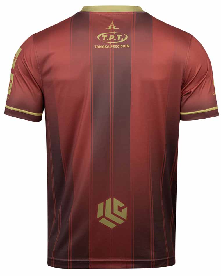 LAMPHUN WARRIORS 2025/2026 THIRD JERSEY - RED/GOLD