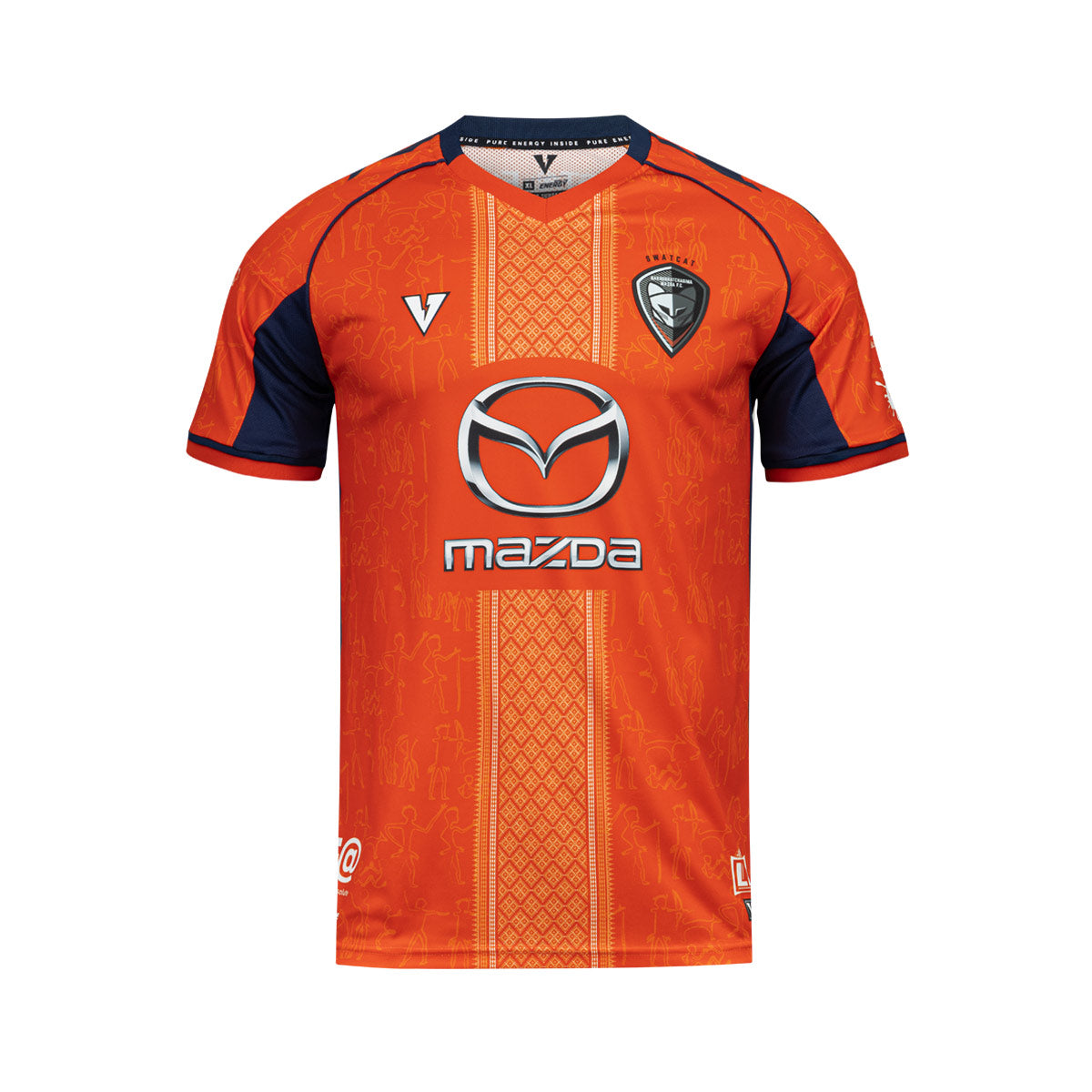 VOLT NAKHONRATCHASIMA MAZDA FC 2025/2026 HOME JERSEY - ORANGE/NAVY