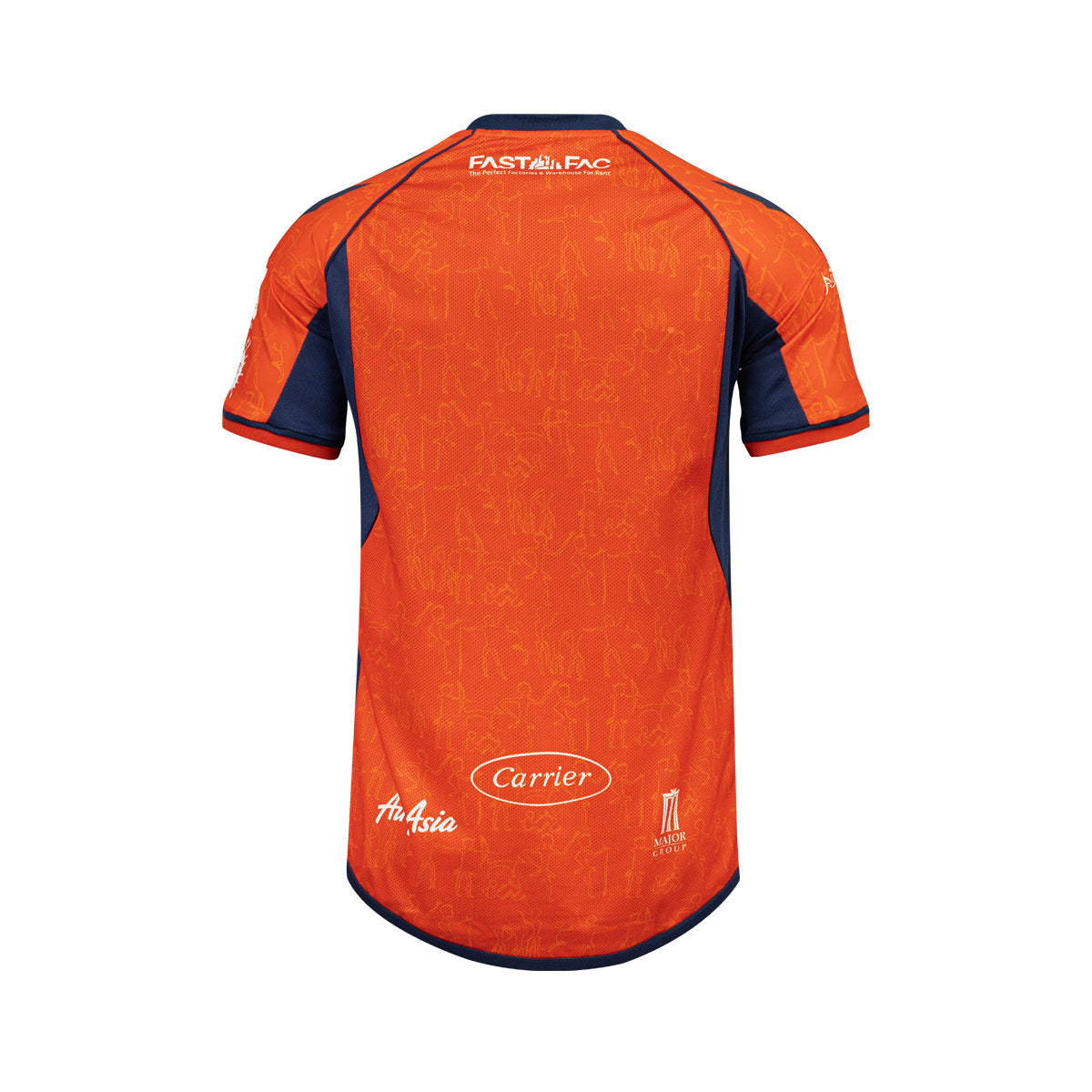 VOLT NAKHONRATCHASIMA MAZDA FC 2025/2026 HOME JERSEY - ORANGE/NAVY