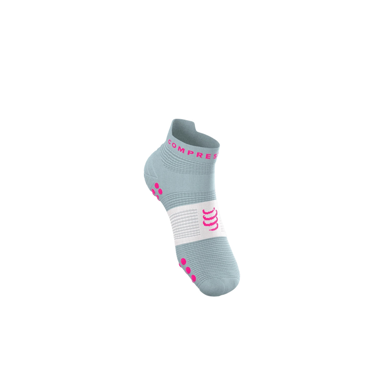 Compressport Pro Racing Socks V4 0 Run Low Ether Neon Pink