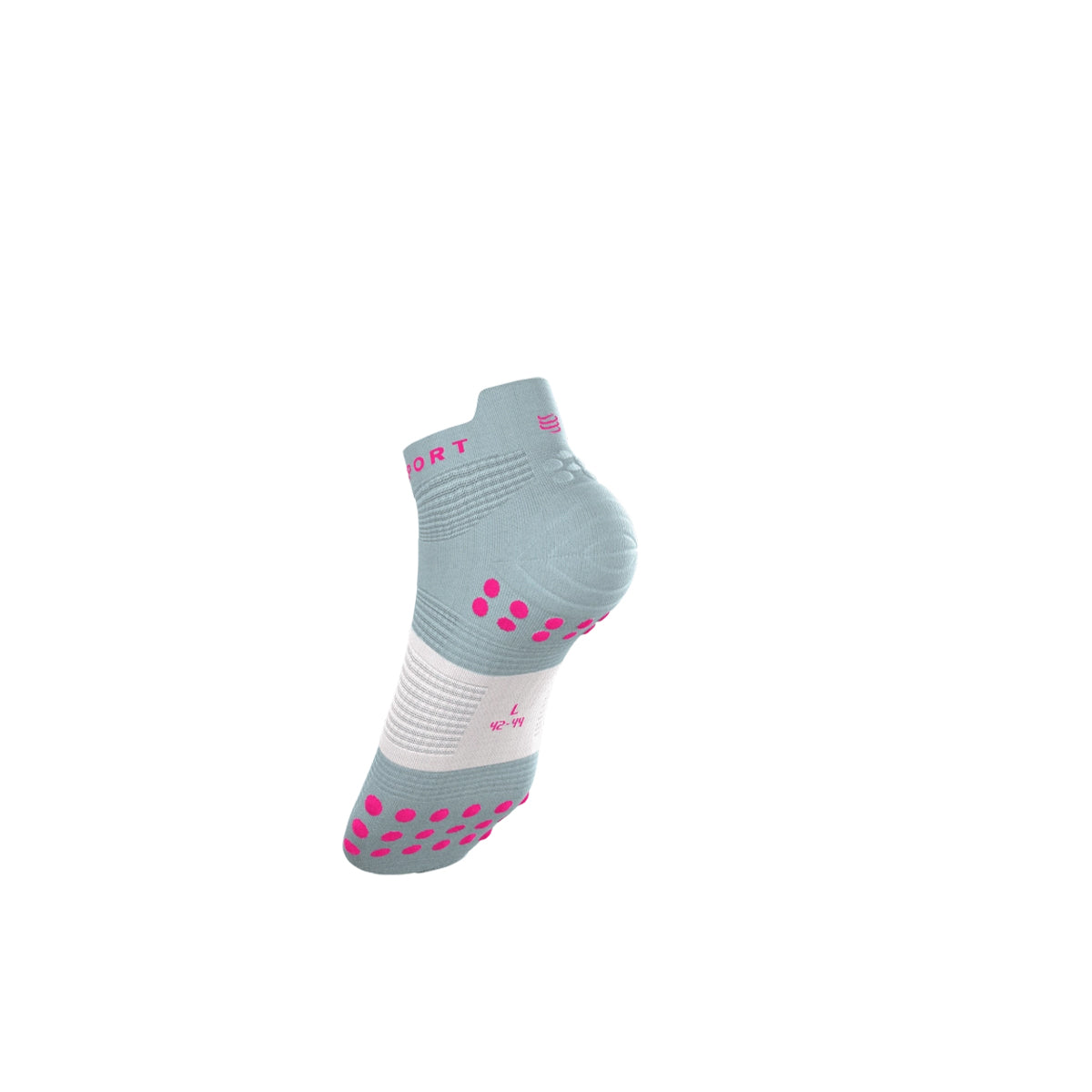 Compressport Pro Racing Socks V4 0 Run Low Ether Neon Pink