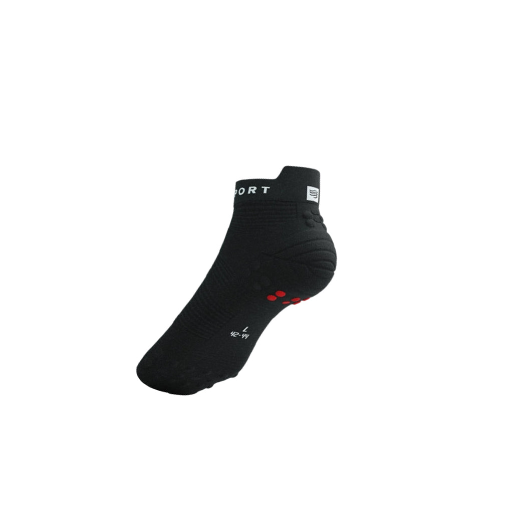 Compressport Pro Racing Socks V4 0 Run Low Black White